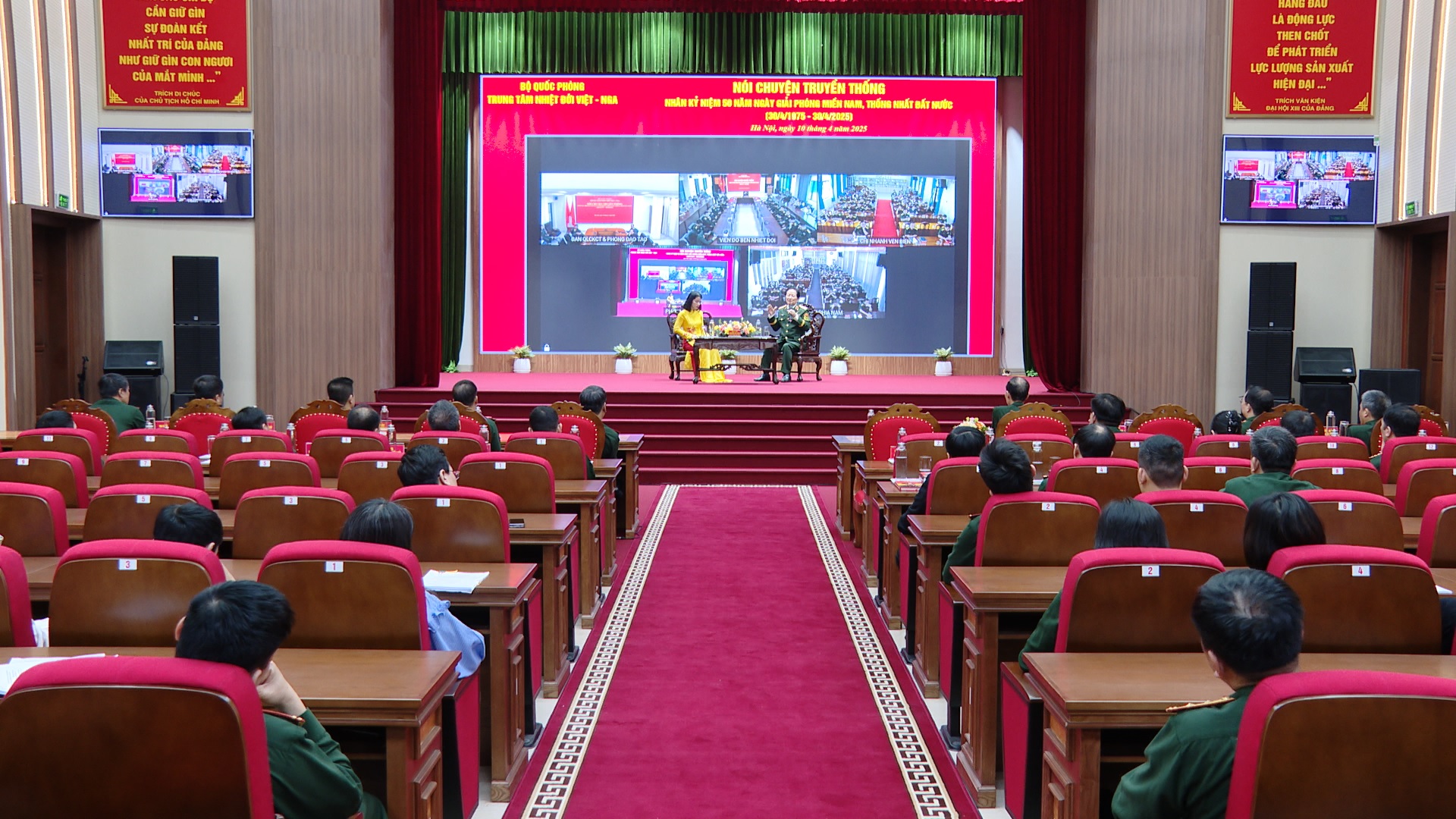 Trung tâm Nhiệt đới Việt - Nga tổ chức chuỗi hoạt động kỷ niệm 50 năm Ngày Giải phóng miền Nam, thống nhất đất nước